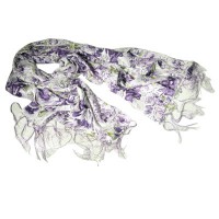 PAÑUELO CON FLECOS 70X180CM